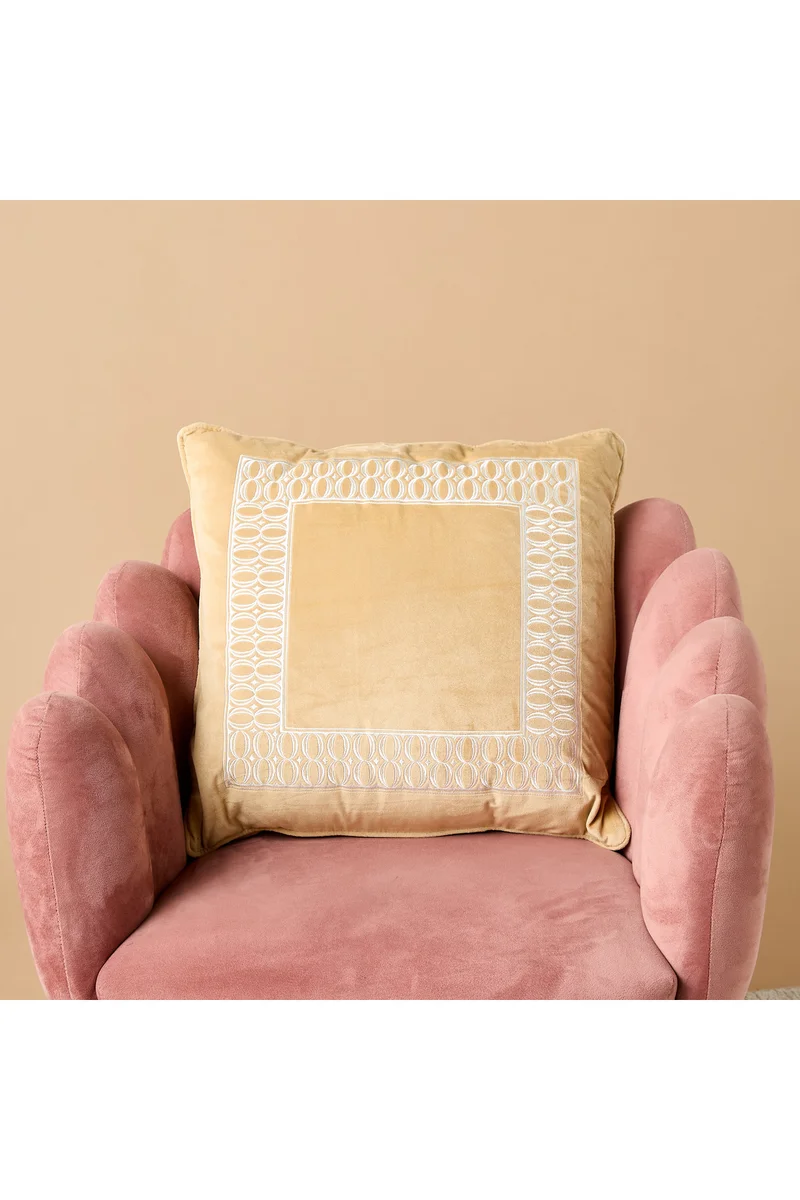 لايف ستايل Embroidered Filled Cushion - 50x50 cm